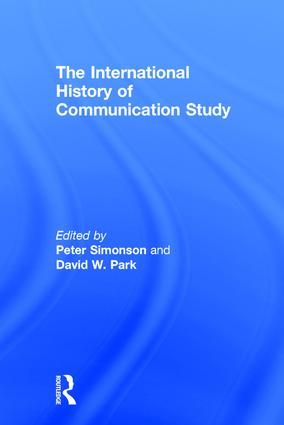 The International History of Communication Study | 1:a upplagan