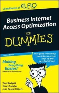 Business Internet Access Optimization For Dummies (Custom), Custom Edition