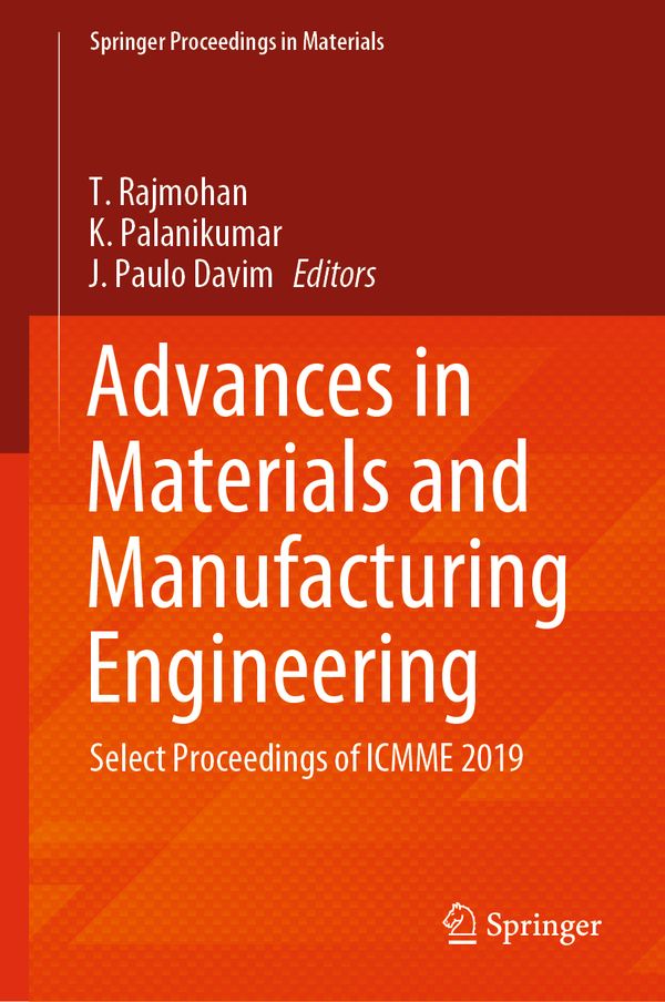 Advances in Materials and Manufacturing Engineering | 1:a upplagan