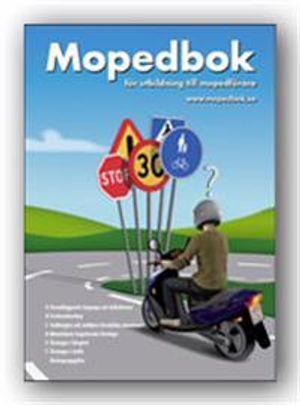 Mopedbok för utbildning till AM-körkort och förarbevis för moped klass II