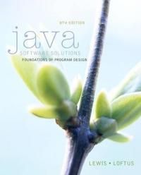 Java Software Solutions | 8:e upplagan