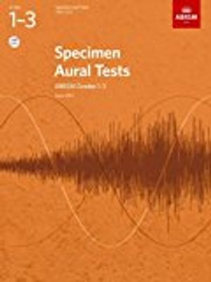 Specimen aural tests, grades 1-3 with 2 cds - new edition from 2011