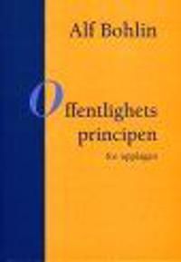 Offentlighetsprincipen | 6:e upplagan