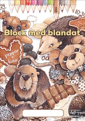 Block med blandat 9 - brun, 5-pack | 1:a upplagan