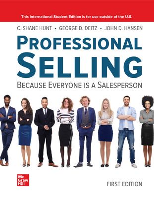 Professional Selling ISE | 0:e upplagan