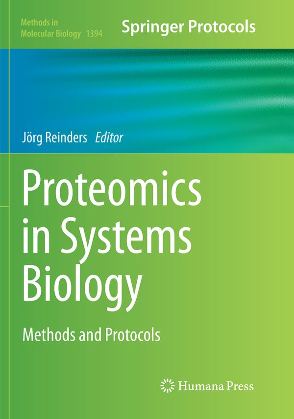 Proteomics in Systems Biology | 1:a upplagan