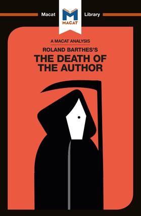 An Analysis of Roland Barthes's The Death of the Author | 1:a upplagan