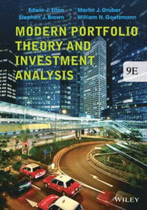 Modern Portfolio Theory and Investment Analysis | 1:a upplagan