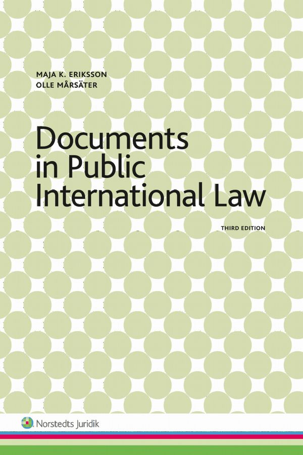 Documents in Public International Law | 3:e upplagan
