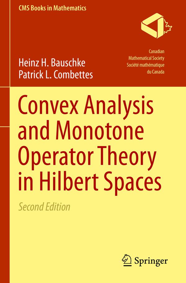 Convex Analysis and Monotone Operator Theory in Hilbert Spaces | 2:a upplagan