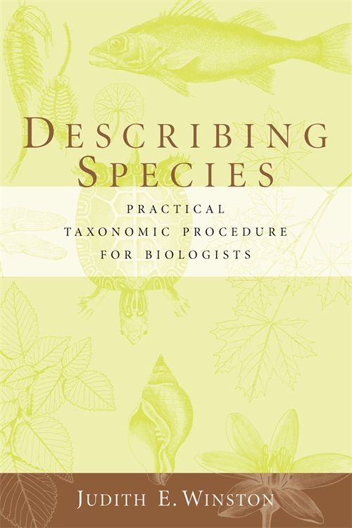 Describing Species | 0:e upplagan