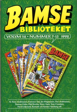 Bamse Biblioteket. Vol 52, nummer 7-13 1998 | 1:a upplagan