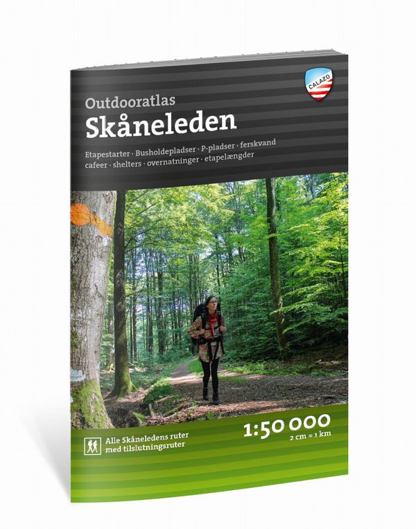 Outdooratlas Skåneleden (danska) | 0:e upplagan