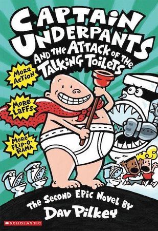 Captain Underpants and the attack of the talking toilets | 1:a upplagan