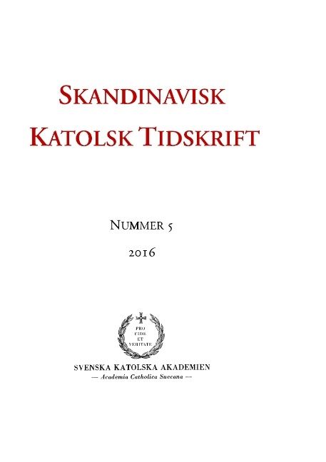 Skandinavisk Katolsk Tidskrift 5 (2016) | 1:a upplagan