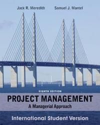 Project Management a managerial approach | 1:a upplagan