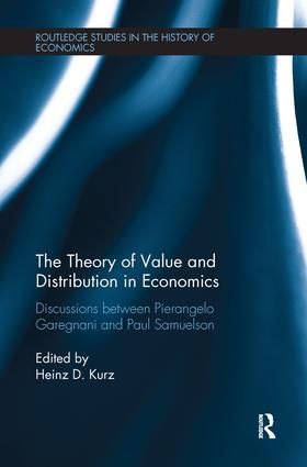 The Theory of Value and Distribution in Economics | 1:a upplagan