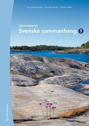 Svenska sammanhang 1 Lärarhandledning - Digitalt + Tryckt | 1:a upplagan