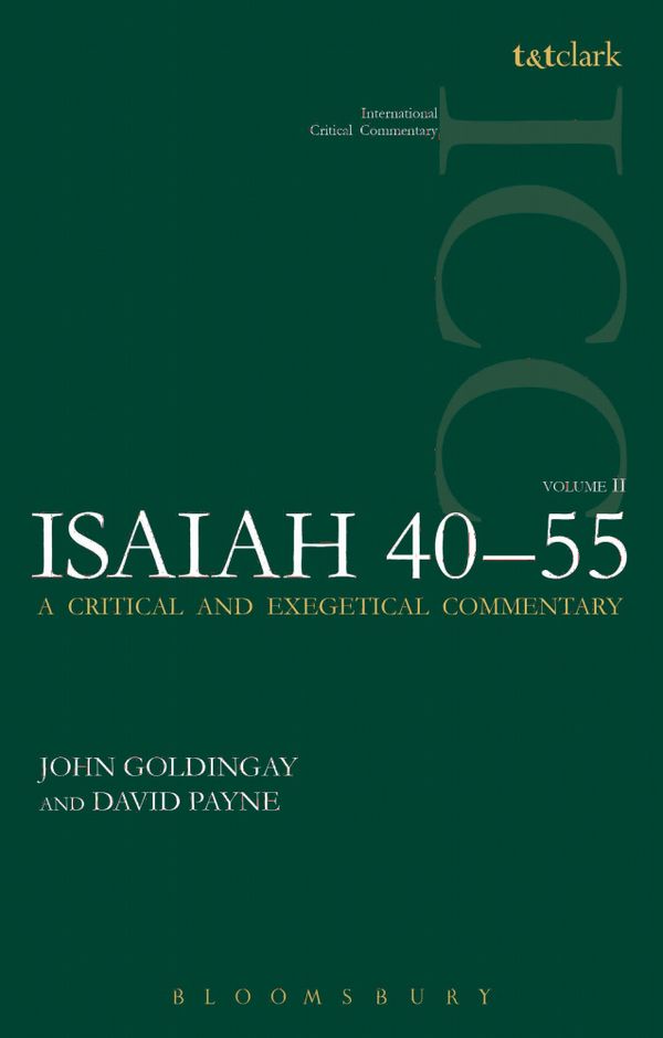 Isaiah 40-55 Vol 2 (ICC) | 0:e upplagan