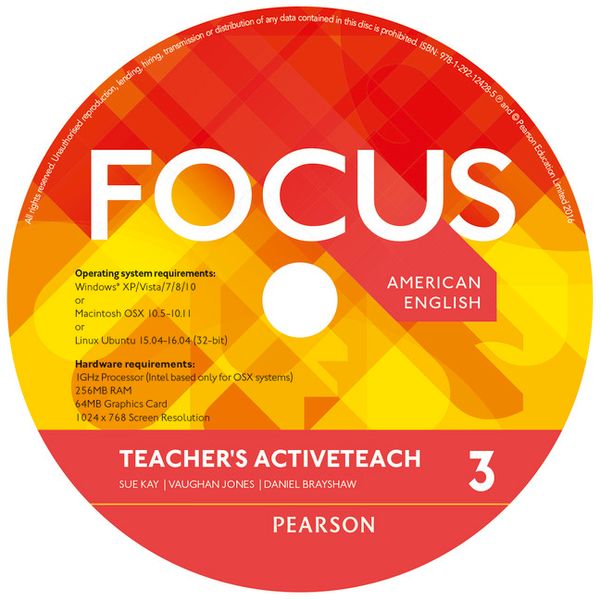 Focus AmE 3 Teacher's Active Teach | 0:e upplagan