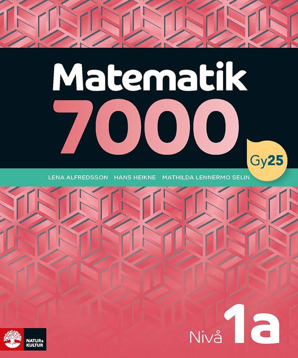 Matematik 7000 nivå 1a Röd | 1:a upplagan