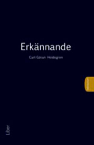 Erkännande | 1:a upplagan