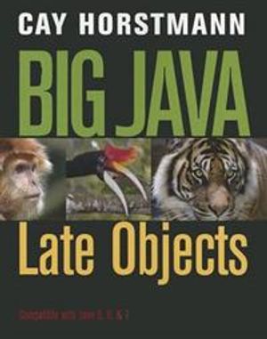 Big Java Late Objects | 1:a upplagan