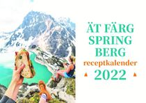 Ät färg spring berg : Receptkalender 2022