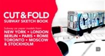 Cut & fold subway sketchbook : subway car paper models from New York, London, Berlin, Paris, Rome, Toronto, Moscow, Stockholm