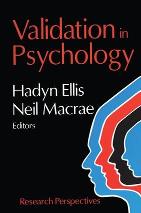 Validation in Psychology | 1:a upplagan