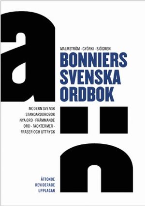 Bonniers svenska ordbok | 8:e upplagan