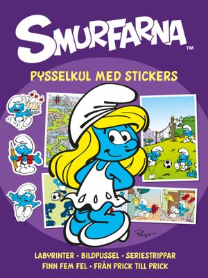 Smurfarna. Pysselkul med stickers