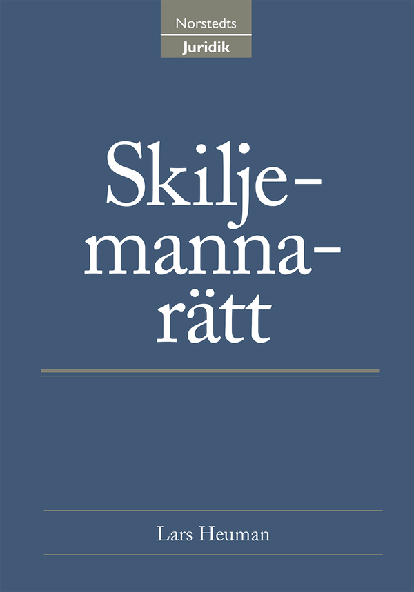 Skiljemannarätt | 1:a upplagan