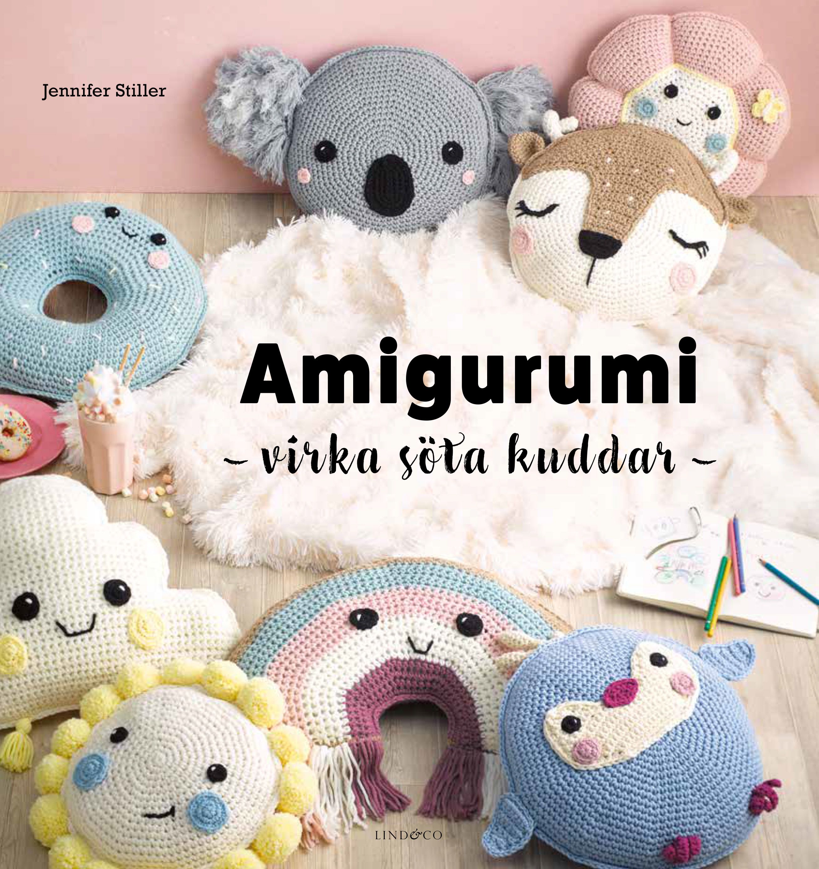 Amigurumi - Virka söta kuddar - Jennifer Stiller