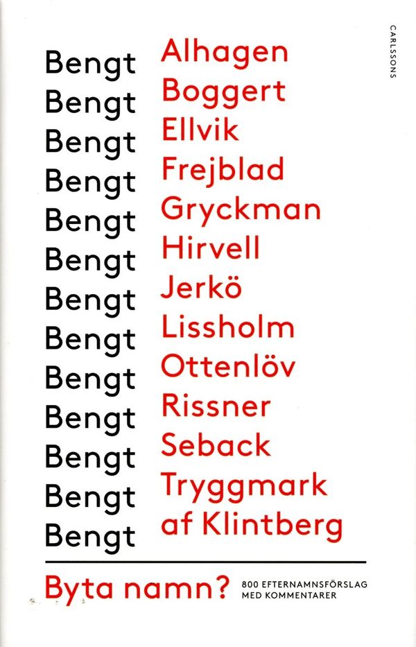 Byta namn? | 1:a upplagan