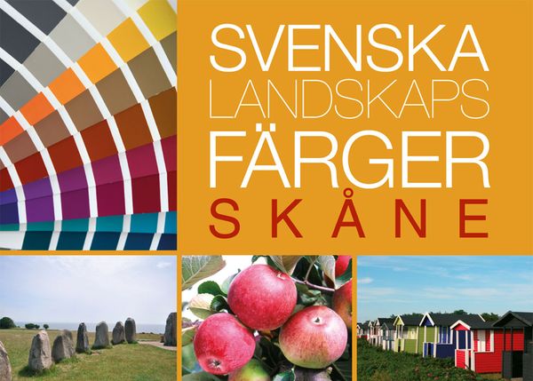 Svenska landskapsfärger Skåne | 1:a upplagan