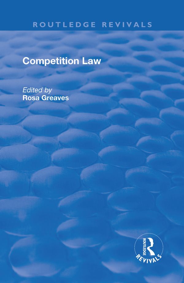 Competition Law | 1:a upplagan