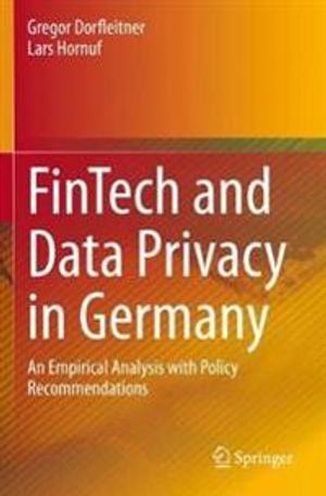 FinTech and Data Privacy in Germany | 1:a upplagan