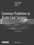 Common Problems in Acute Care Surgery