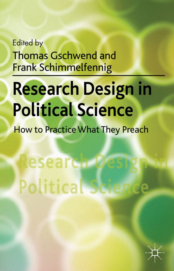 Research Design in Political Science | 0:e upplagan