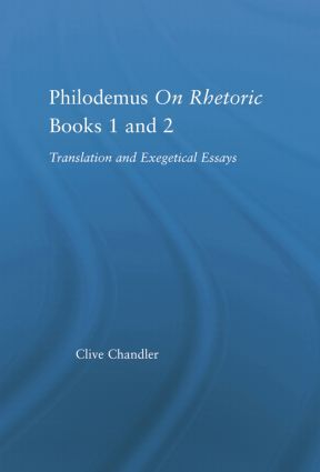 Philodemus on Rhetoric Books 1 and 2 | 1:a upplagan