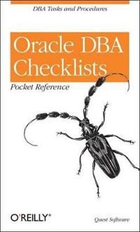 Oracle DBA Checklists Pocket Reference | 9780596001223 ...