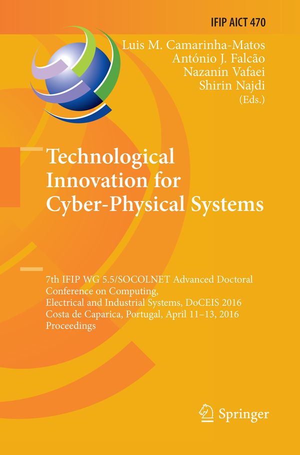 Technological Innovation for Cyber-Physical Systems | 1:a upplagan