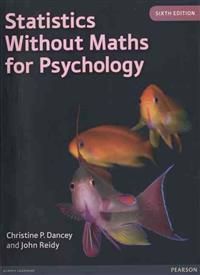 Statistics Without Maths for Psychology | 6:e upplagan