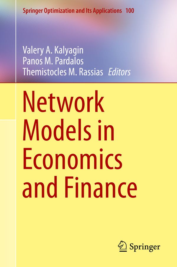 Network Models in Economics and Finance | 1:a upplagan