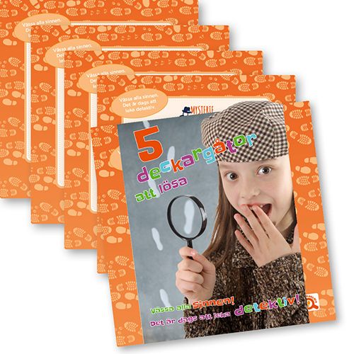 Mysteriefabriken - 5 deckargåtor att lösa | 0:e upplagan