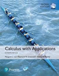 Calculus with Applications with MyMathLab, Global Edition | 11:e upplagan