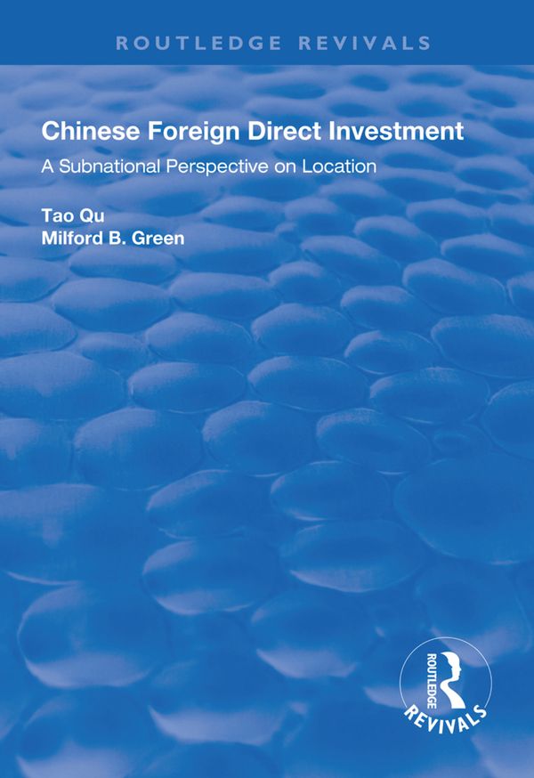 Chinese Foreign Direct Investment | 1:a upplagan