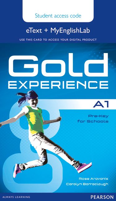Gold Experience A1 eText & MyEnglishLab Student Access Card | 0:e upplagan