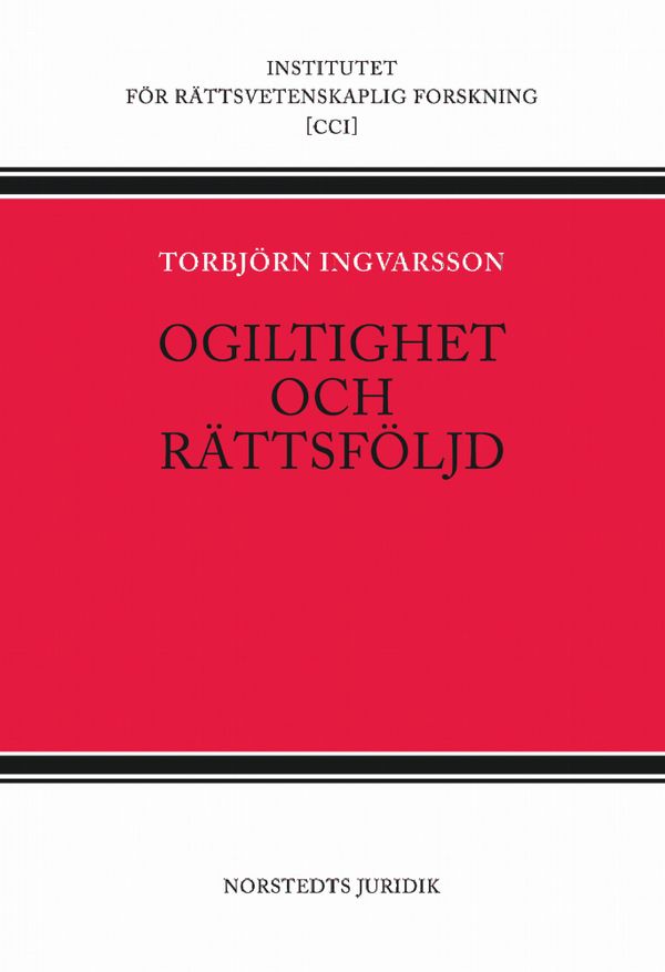 Ogiltighet och rättsföljd | 1:a upplagan